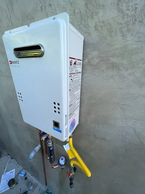 Tankless water heater installation for Brownstown homes
